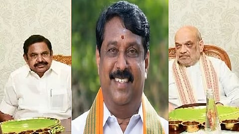 tn bjp chief replay on aidmk and bjp alliance eps answer