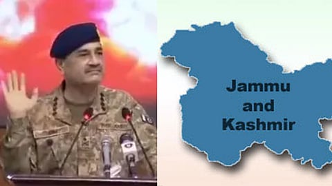 india react on pakistan army chiefs comments