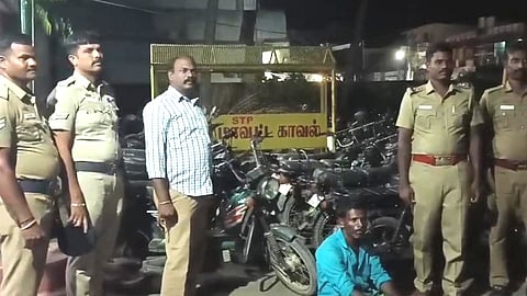 பலே திருடன் கைது