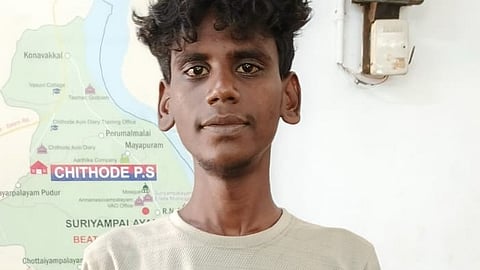 மூதாட்டி உட்பட இருவர் கைது