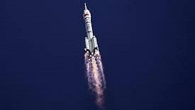 three chinese astronauts blast off for space station