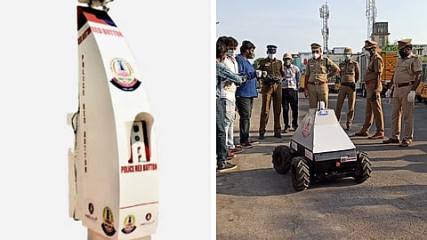 ”ரெட் பட்டன்- ரோபோட்டிக் காப்"