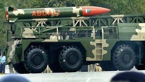 pakistan claims it successfully tested ballistic missile with 450 km range