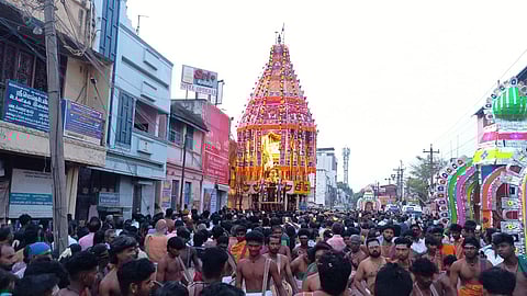 சித்திரை திருவிழா தேரோட்டம்