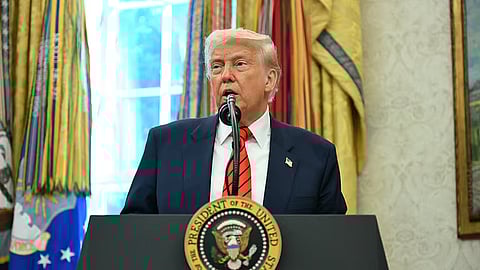 அமெரிக்க அதிபர் டிரம்ப்