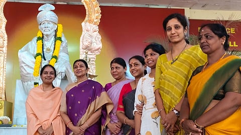 சாய்பாபா கோயிலில் துர்கா ஸ்டாலின் சாமி தரிசனம்