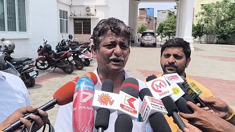 நடிகர் சூரியின் சகோதரர் மீது ஆட்சியரிடம் புகார்