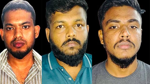 3 persons arrested