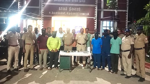 நகை பணம் கொள்ளை – 5 பேர் கைது