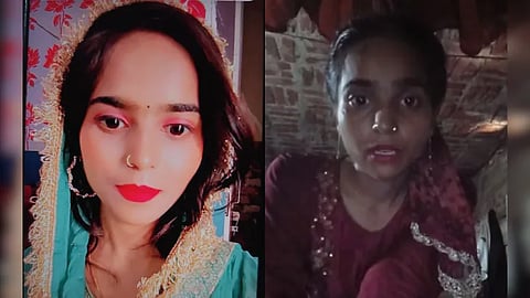 uttarpradesh husband scolds his loving wife for miscarrying young women