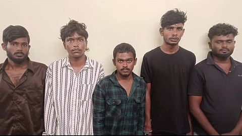 ஐந்து பேர் கைது