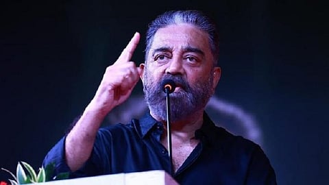 kamal haasan says love never apologize in kannada language issue
