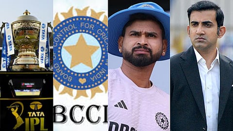 gautam gambhir responded to shreyas iyer exclusion blames and bcci project