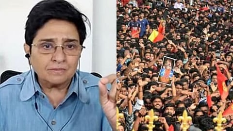 kiran bedi says on police commissioner suspension in bengaluru stampede