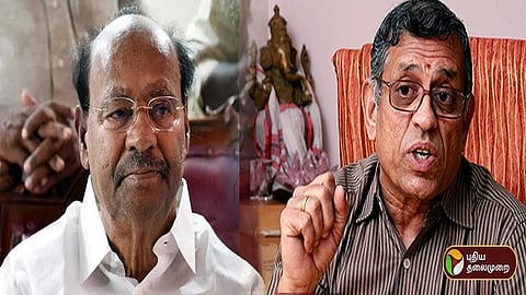 ராமதாஸ் - குருமூர்த்தி