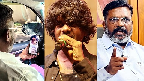 திருமாவளவன் - கேரளா ராப் பாடகர் வேடன்