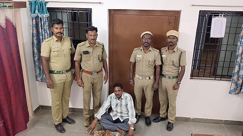 மான் தோல் பறிமுதல்