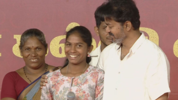 தவெக தலைவர் விஜய்