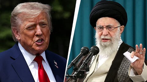 Iran chief Ali Khamenei react on donald trump warns