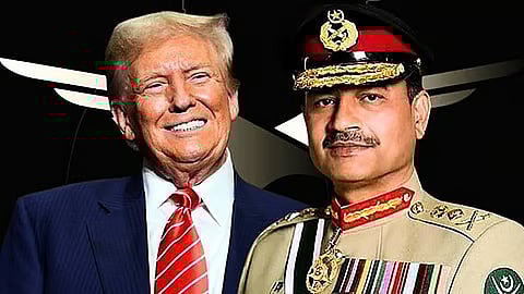 pakistan field marshal munir and usa president trump meets