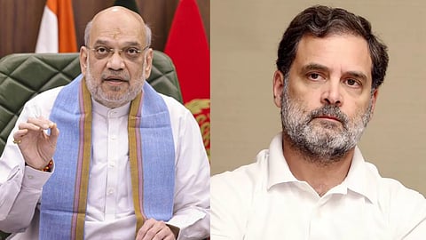 அமித் ஷா, ராகுல் காந்தி