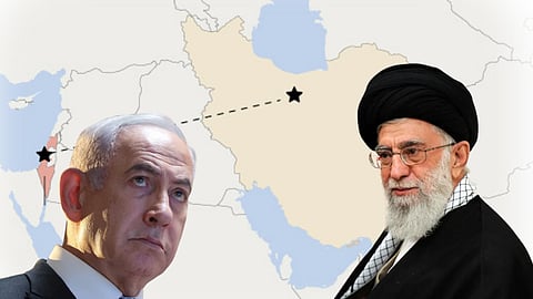 நெதன்யாகு, அயதுல்லா அலி கொமேனி