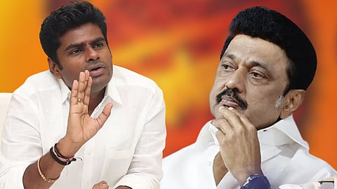 அண்ணாமலை, முதலமைச்சர் மு.க.ஸ்டாலின்