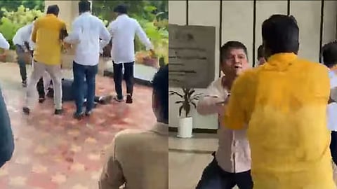 odisha officer dragged out of his office goes to video viral