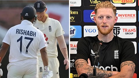 rishabh pant - ben stokes