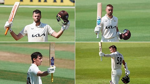 சர்ரே அணி 820 ரன்கள் குவிப்பு