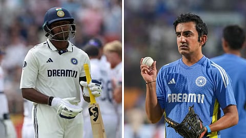 சாய் சுதர்சன் - கவுதம் கம்பீர்