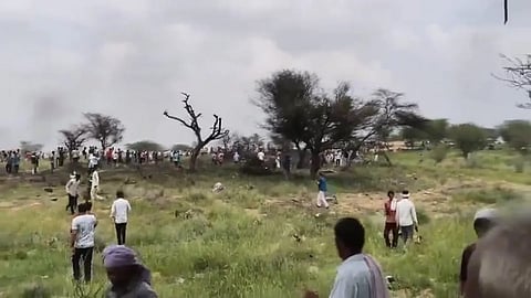 plane crashes in rajasthan pilots found dead