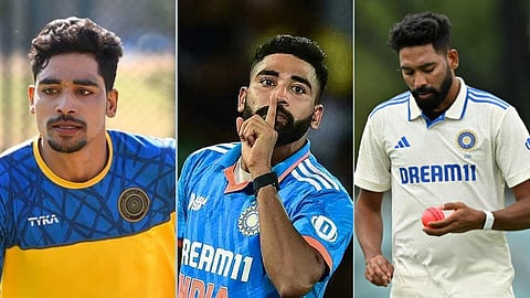 முகமது சிராஜ் கிரிக்கெட் பயணம்