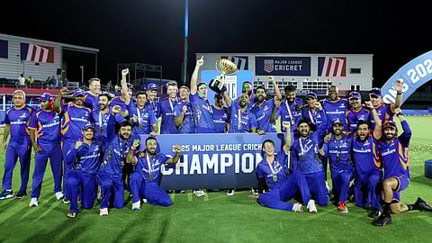 2025 மேஜர் லீக் கிரிக்கெட் கோப்பை வென்ற MI நியூயார்க்