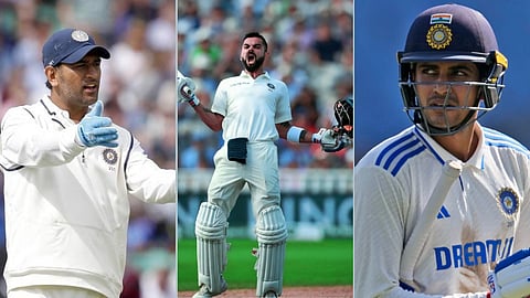 dhoni - kohli - gill