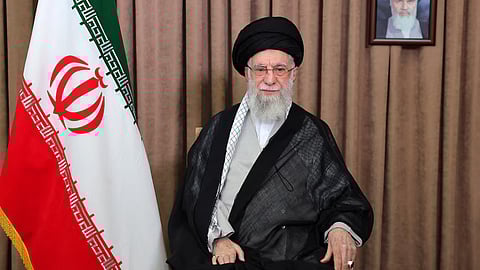 iran chief ali khamenei says on israel us relationship