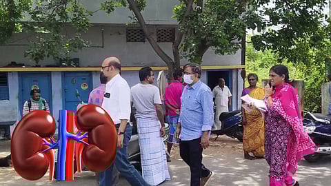 கிட்னி விற்பனை தொடர்பாக அதிகாரிகள் விசாரணை