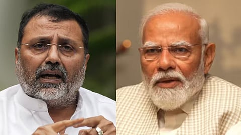 mp nishikant dubey says on pm modi and BJP