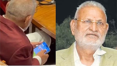 maharashtra minister manikrao kokate explain on after online rummy video