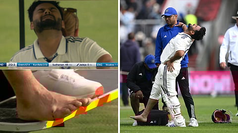 ரிஷப் பண்ட் காயம்