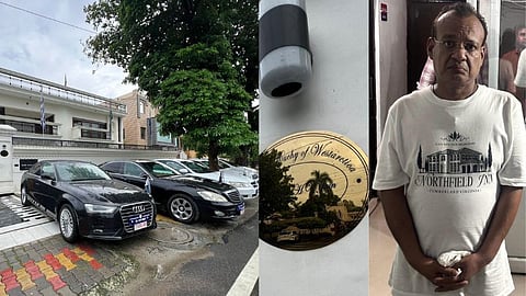 uttarpradesh fake embassy man arrested