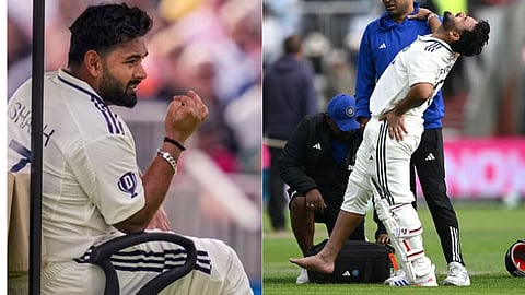 rishabh pant injury fracture toe six weeks ruled out vs eng test series