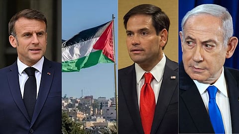 US, israel on frances recognition of palestine state