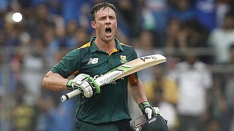 AB de Villiers slams 41 ball century vs england champions in wcl