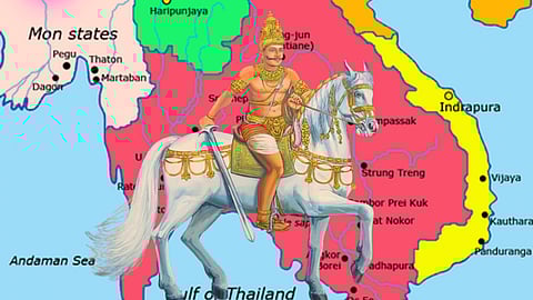 Rajendra Chola in Cambodian history