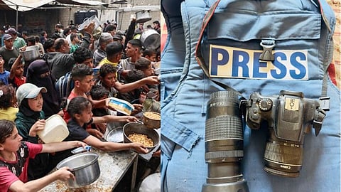 journalist ready to put camera on sale for food as gaza starves