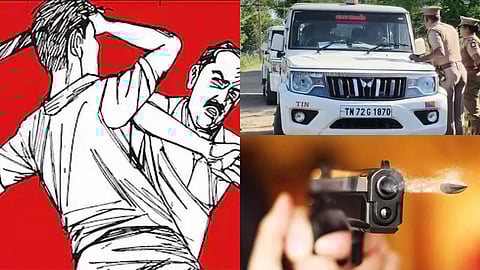 உதவி ஆய்வாளரை வெட்ட முயன்ற 17 வயது சிறார்கள்