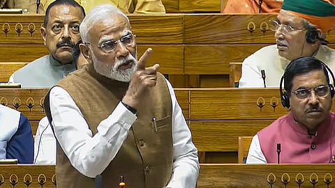 pahalgam attack says pm modi in lok sabha