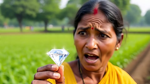 andhra pradesh farmer finds diamond worth rs 13 lakh in field