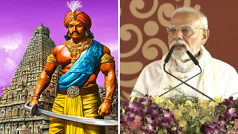 rajendra chola - modi